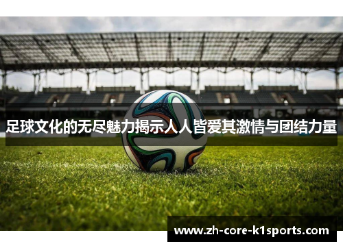 足球文化的无尽魅力揭示人人皆爱其激情与团结力量